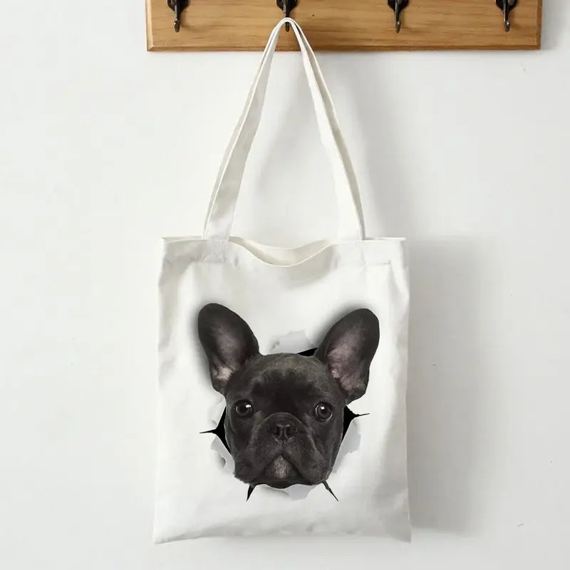 Frenchies Shopper Schoudertas - Diverse Varianten