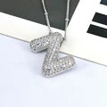 Ketting met Letter - Diverse Kleuren