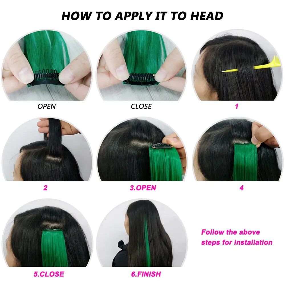 Hair Extensions - Diverse Kleuren