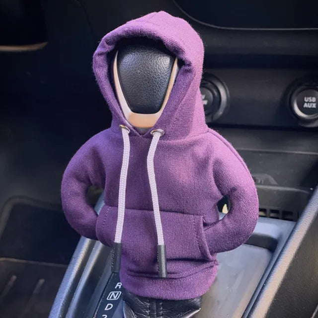 Mini Hoodie Car Shift Knob Sweater - Diverse Kleuren