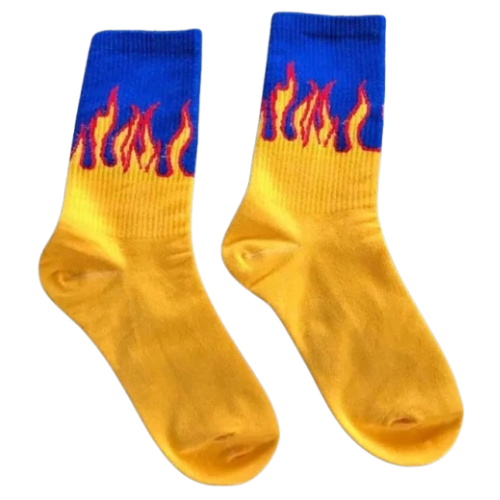Flame Crew Fire Socks - Diverse Kleuren