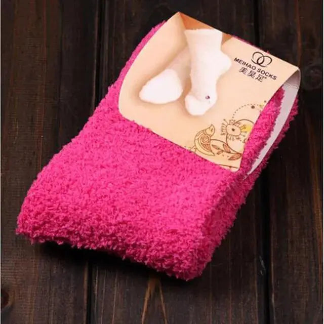 Fluffy Sokken - Diverse Kleuren