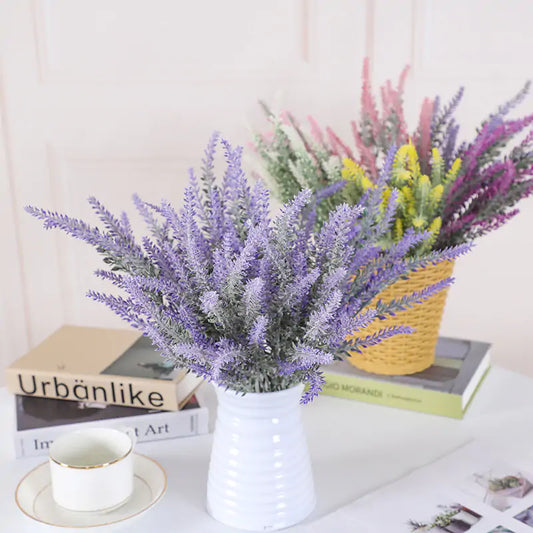 Lavendel Kunstplant Decoratie Boeket - Diverse Kleuren
