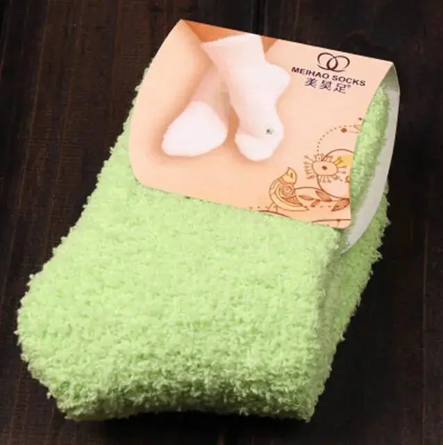 Fluffy Sokken - Diverse Kleuren