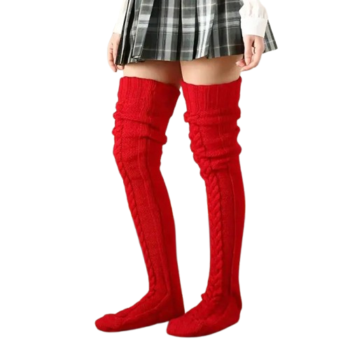 Large Knit Cozy Socks - Diverse Kleuren