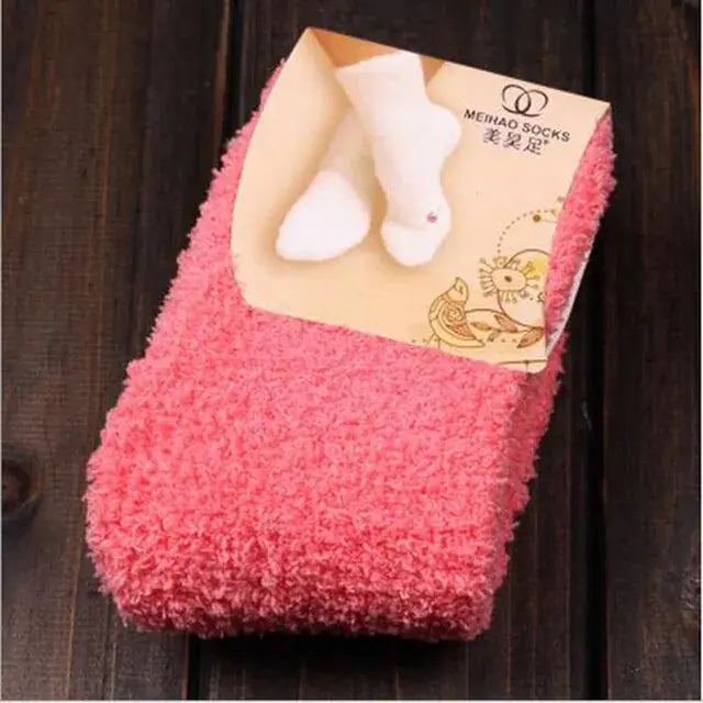 Fluffy Sokken - Diverse Kleuren