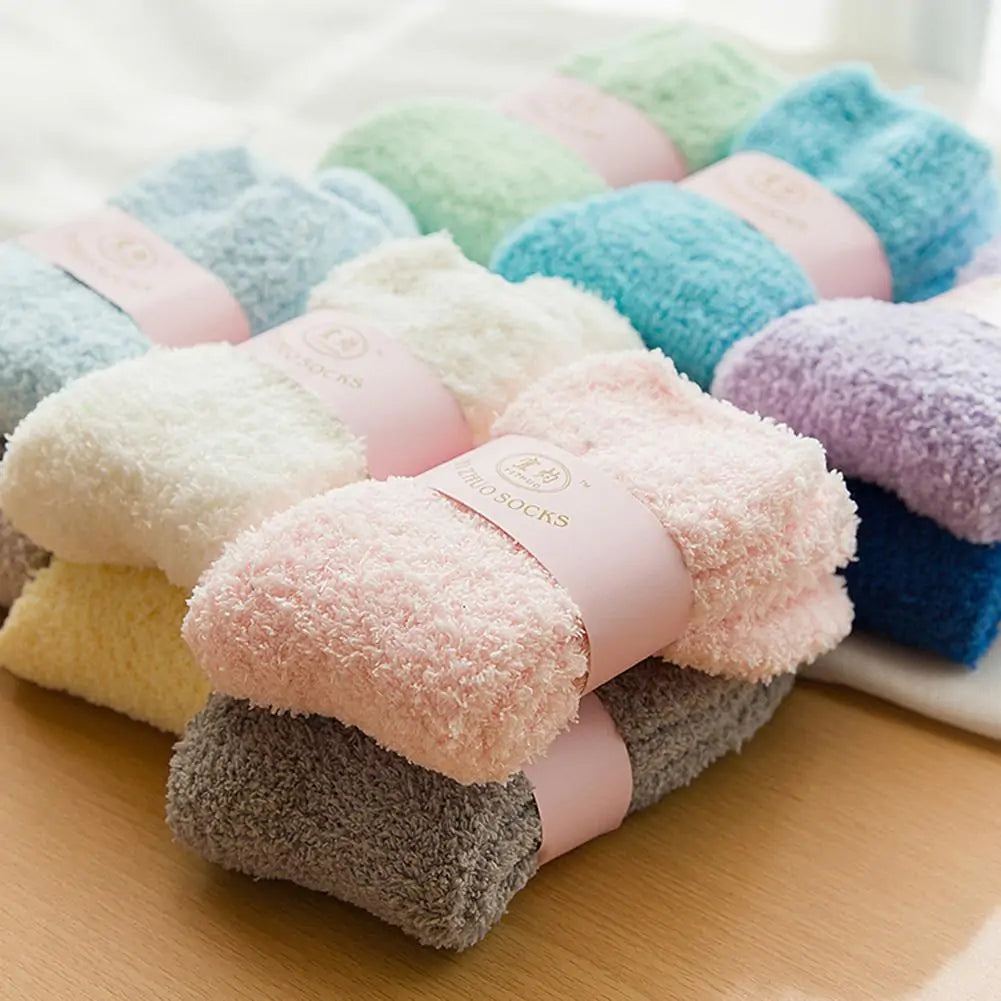 Soft Fluffy Socks - Diverse Kleuren