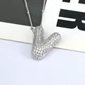 Ketting met Letter - Diverse Kleuren