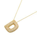 Ketting met Letter - Diverse Kleuren
