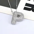 Ketting met Letter - Diverse Kleuren
