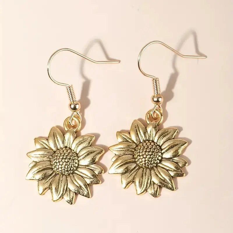 Trendy Sunflower Earrings - Diverse Kleuren