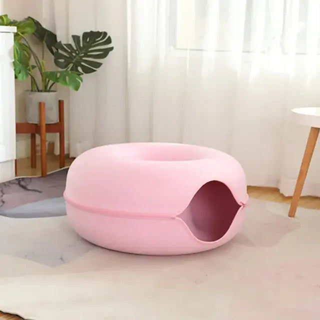 Donut Kattenbed / Kattenmeubels Huisdier Slaapplek - Diverse Kleuren