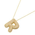 Ketting met Letter - Diverse Kleuren