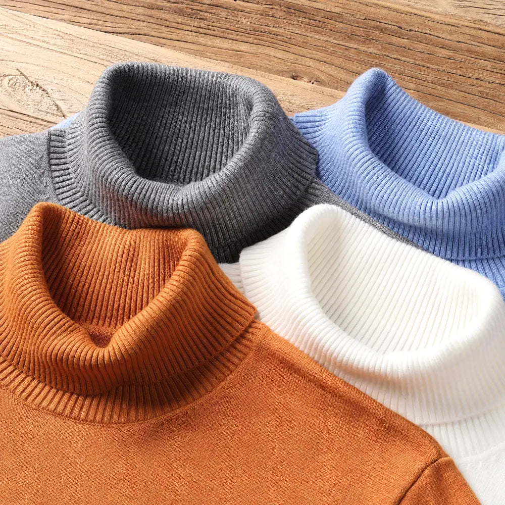 Coltrui met Lange Mouwen / Sweater met Rolkraag - Diverse Kleuren