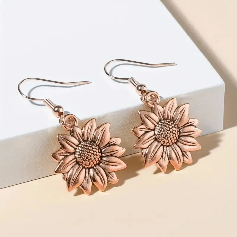 Trendy Sunflower Earrings - Diverse Kleuren