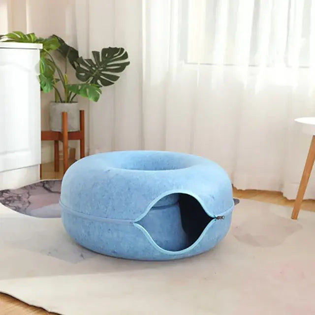 Donut Kattenbed / Kattenmeubels Huisdier Slaapplek - Diverse Kleuren