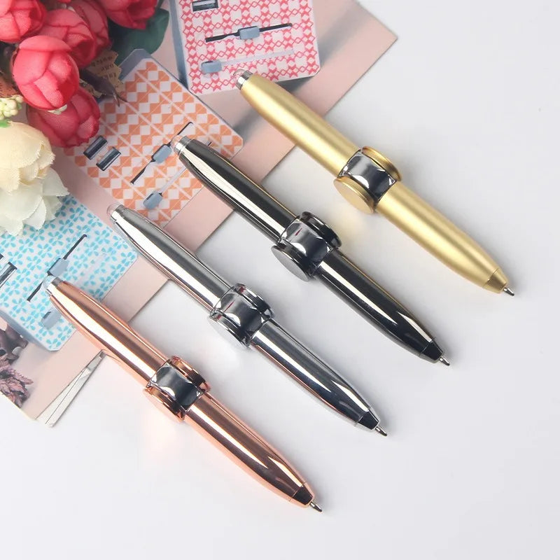 Fidget Spinner Pen - Diverse Kleuren